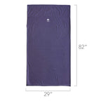 Pike Trail Sleeping Bag Liner - Travel And Camping Sheet, Lightweight And Compact Insert With Full Length Zipper And Guarantee (
