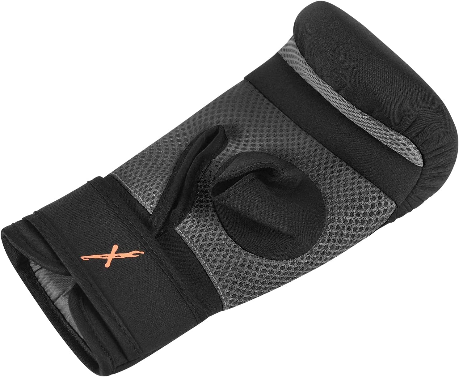 Maxxmma Neoprene Washable Heavy Bag Gloves - Boxing Punching Training (Black, L/Xl)