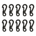 Swatom Mini Sf Alloy Carabiner Clip Tiny Spring Snap Hook Carabiners For Paracord Backpack Camping Bottle Using Keychains Access