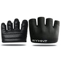 Rymnt Workout Gloves,Short Micro Weight Lifting Gloves Grip Pads With Full Palm Protection & Extra Grip For Men Women Weightlift