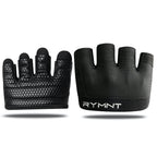 Rymnt Workout Gloves,Short Micro Weight Lifting Gloves Grip Pads With Full Palm Protection & Extra Grip For Men Women Weightlift