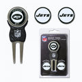 Team Golf Nfl New York Jets Divot Tool Pack With 3 Golf Ball Markers Divot Tool With 3 Golf Ball Markers Pack, Markers Are Remov