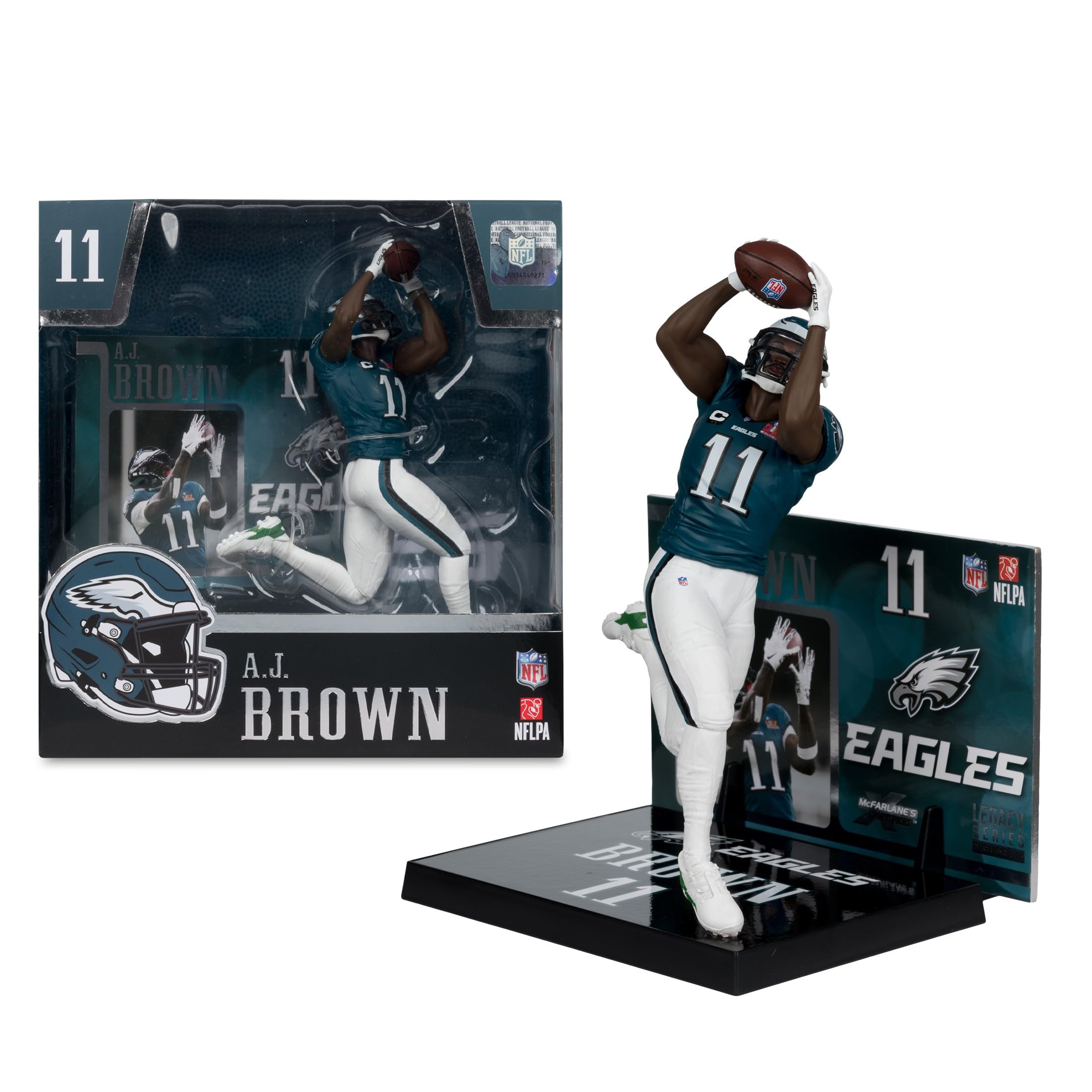 A.J. Brown (Eagles Super Bowl Edition) NFL 7 Figure McFarlane