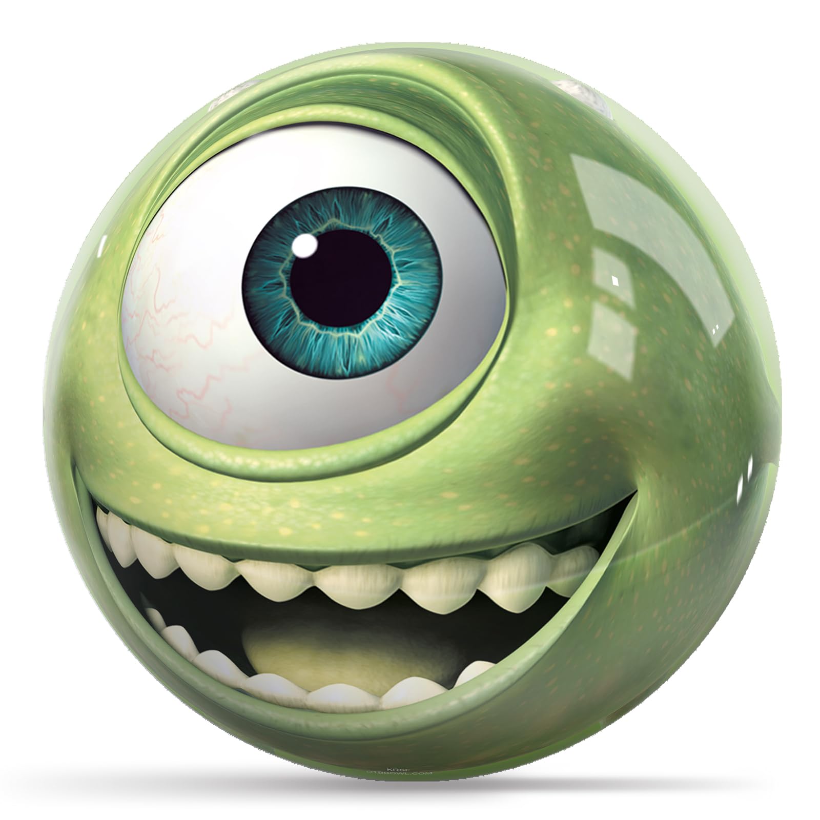 KR Strikeforce Disney Monsters Inc Mike Wazowski Undrilled Bowling Ball (6, Pounds)