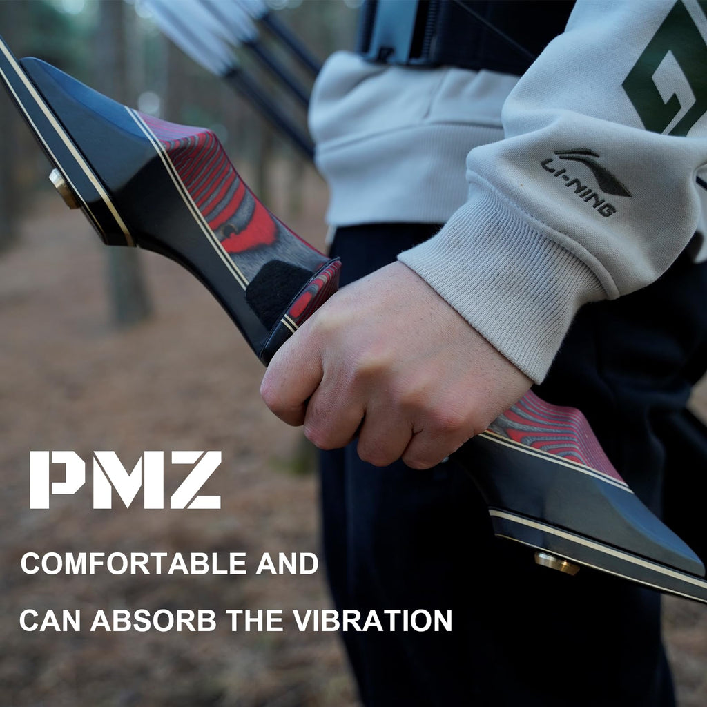 Pmz Recurve Bow And Arrow Set, Newset Professional Aldults Archery Hunting Bow Kit, 60'' Wooden Takedown Bow, For Youth Beginner
