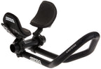 Profile Design Airstryke V2 Aluminum Clip-On Aerobars Ano Matte Black, Adjustable Stack And Reach