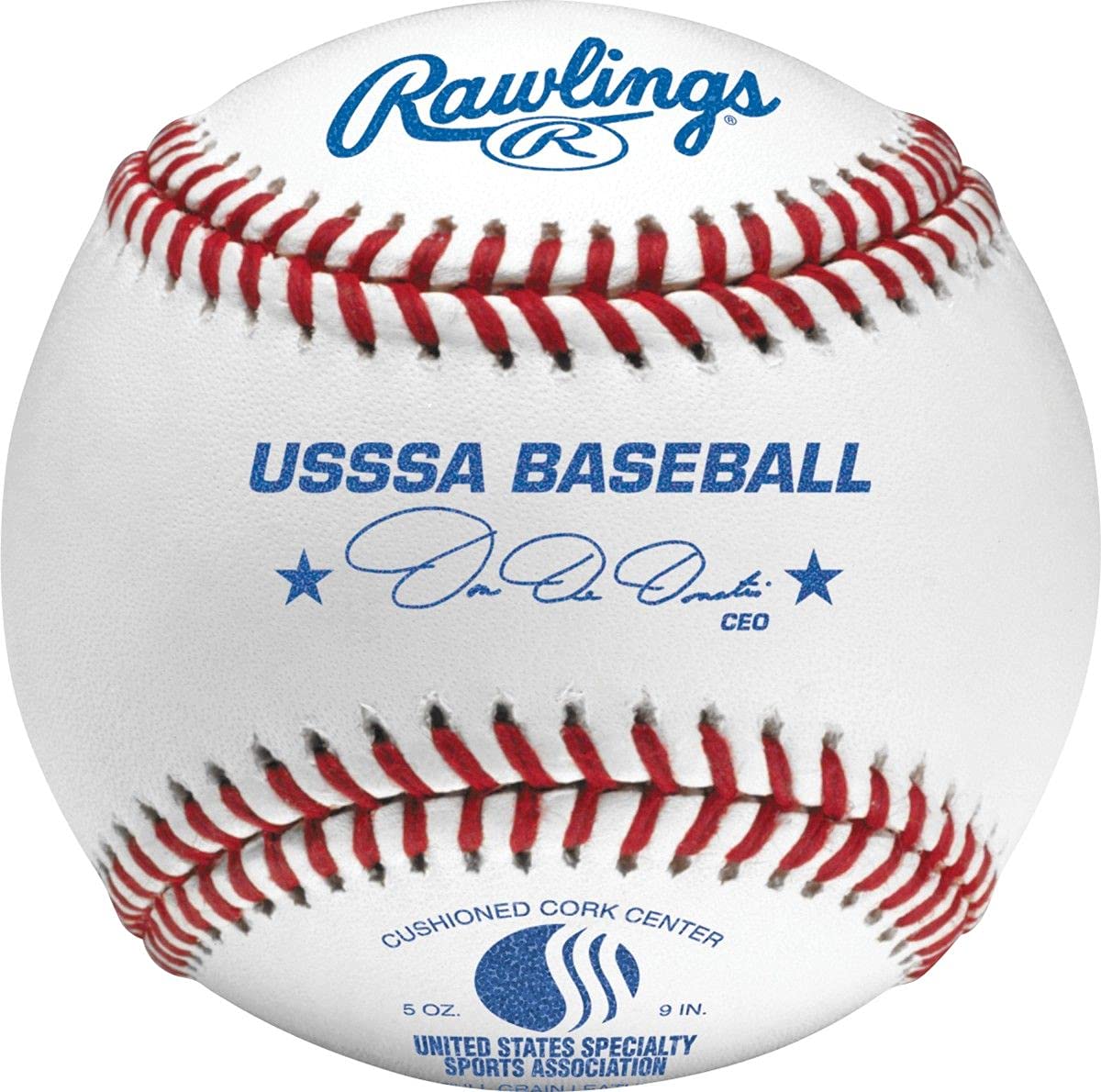 Rawlings | USSSA Baseballs | Tournament Grade | ROLBUSSSA | Youth/14U | 12 Count