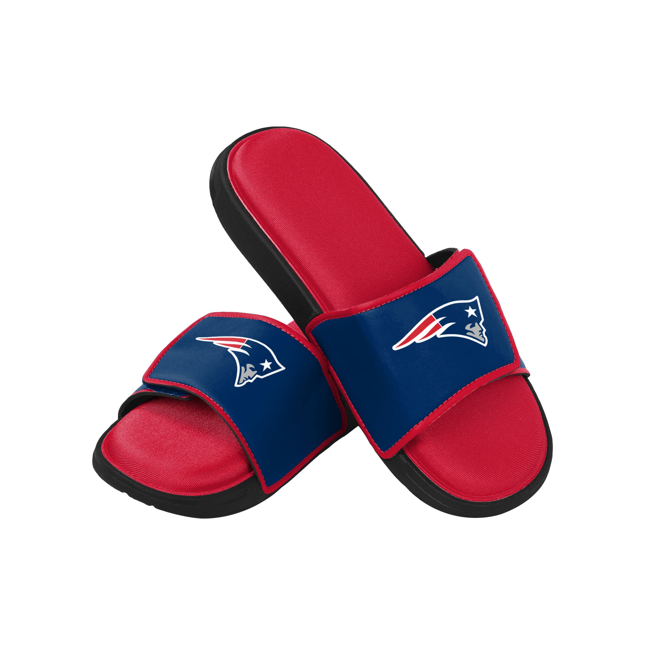 FOCO New England Patriots NFL Mens Foam Sport Slide - S