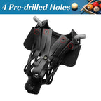 Moyansuper Billiard Pool Table Pockets Heavy Duty Pu Leather Billiard Pockets Set Of 6,Including 4 Corner Pockets And 2 Side Poc