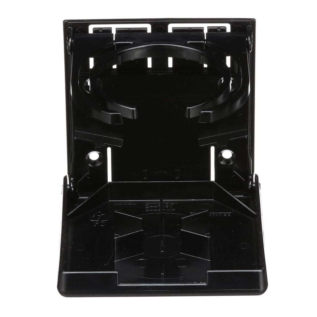 Attwood 2445-7 Fold-Up Dual Ring Drink Holder (Black)