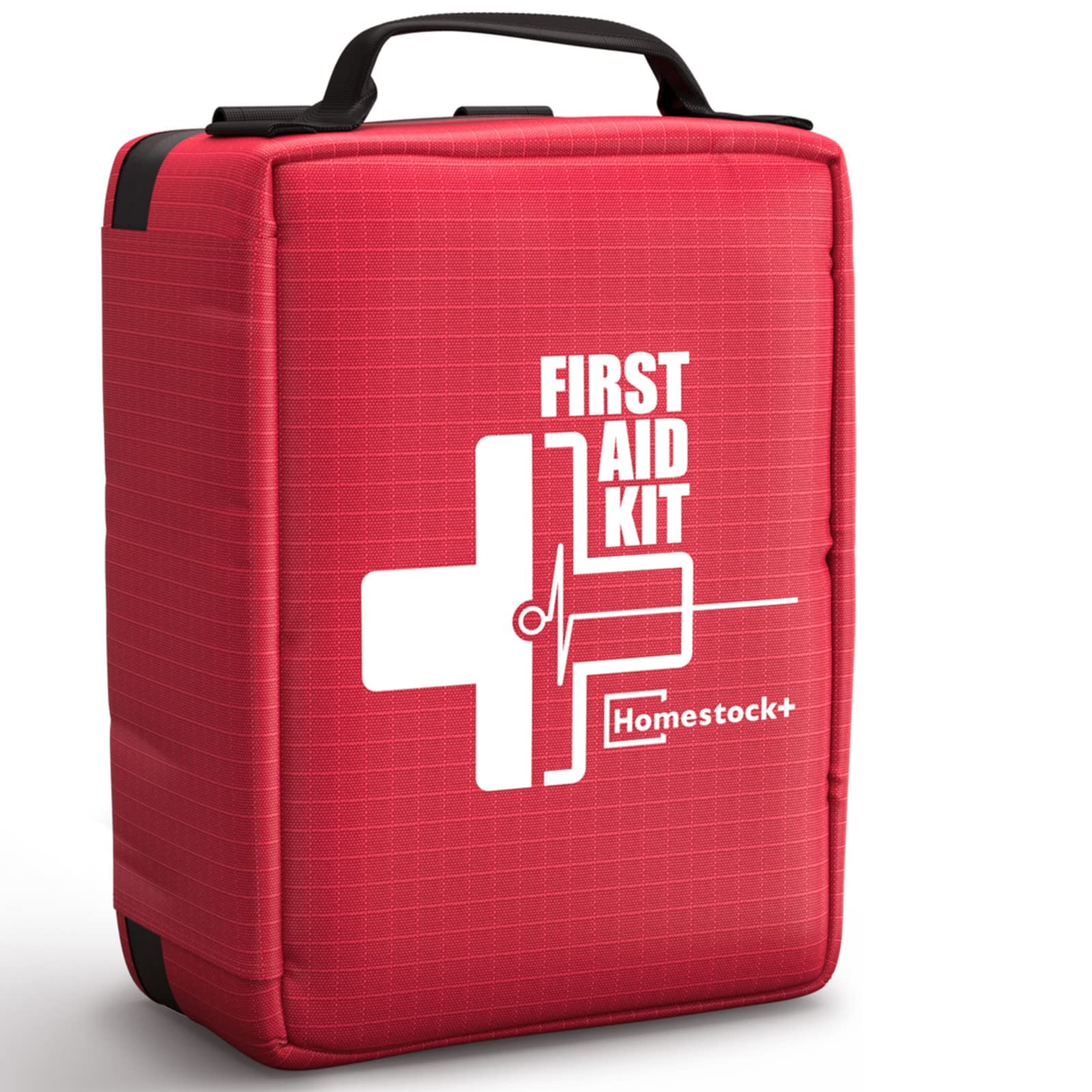 [New Upgrade] Professional First Aid Kits, First Aid Trauma Kit With Labelled Compartments Molle System For Car, Hiking, Backpac