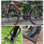 Dinoka Large Bike U Lock Combination With Keys,16Mm U Lock For Bicycle With 4Ft Flex Bike Cable And Mounting Bracket,U Bolt Bike