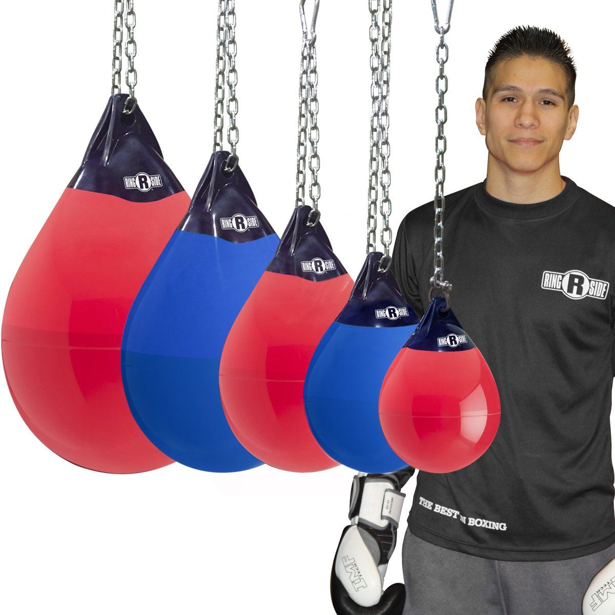 Ringside 065LB Tsunami Water Heavy Bag, Blue