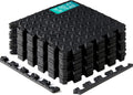 Yes4All Interlocking Exercise Foam Mats With Border - Interlocking Floor Mats For Gym Equipment - Eva Interlocking Floor Tiles ,