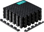 Yes4All Interlocking Exercise Foam Mats With Border - Interlocking Floor Mats For Gym Equipment - Eva Interlocking Floor Tiles ,