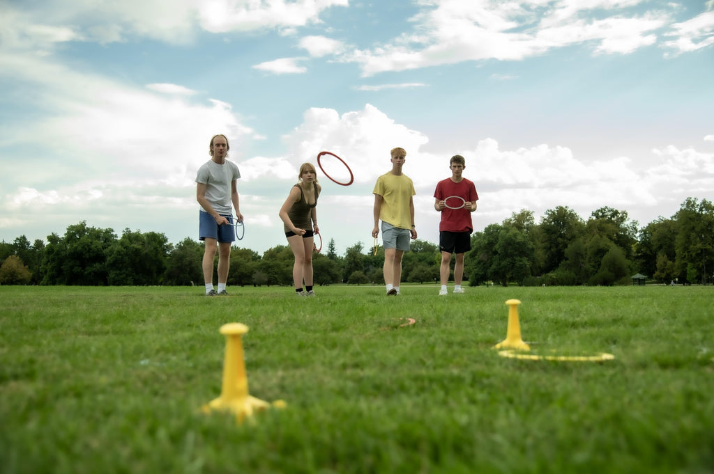 Do U Play Games Trigo Ring Toss Game For Adults, Teens, And Kids - Outdoor Yard Game With Indoor Play Too
