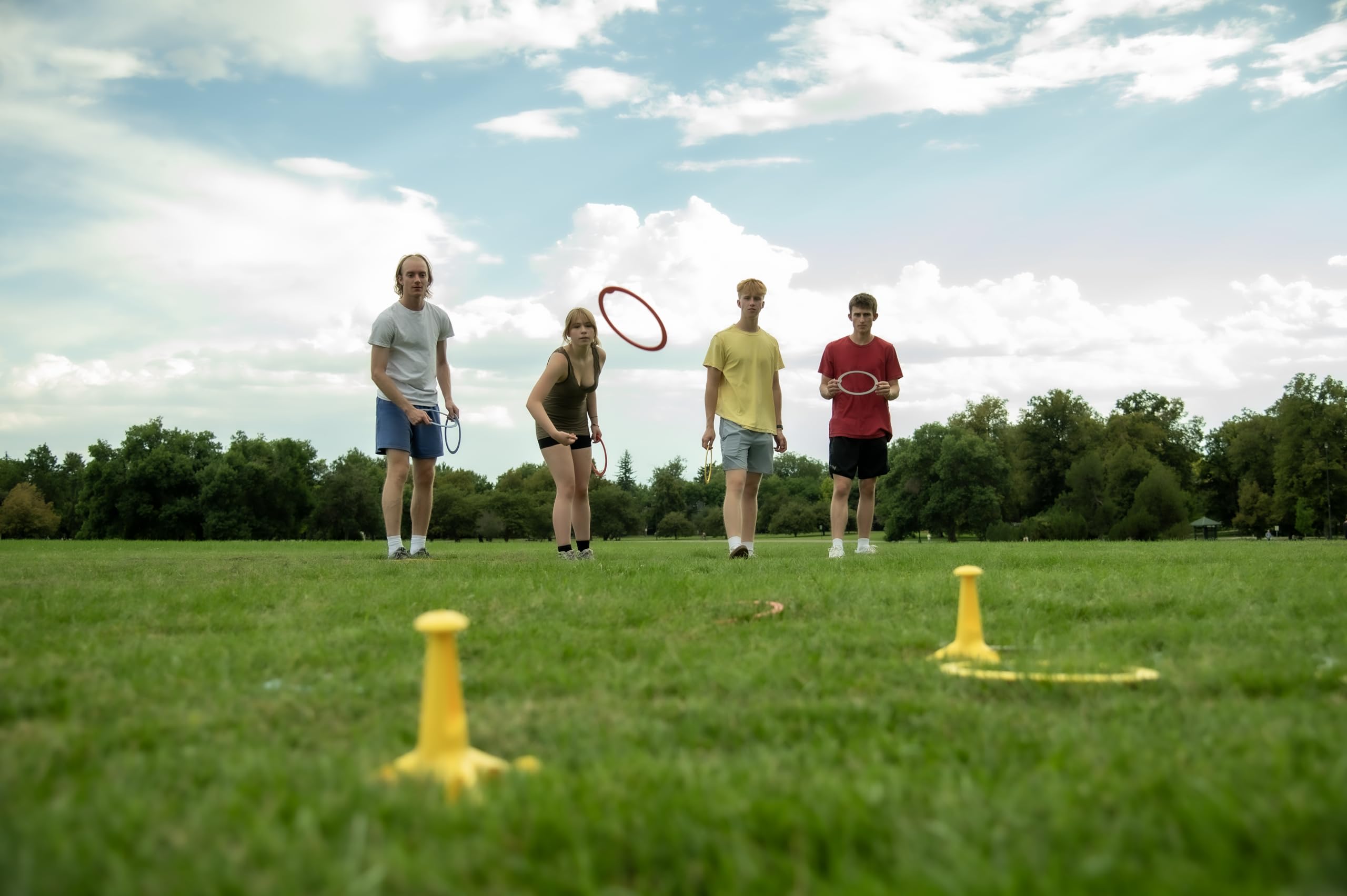 Do U Play Games Trigo Ring Toss Game For Adults, Teens, And Kids - Outdoor Yard Game With Indoor Play Too
