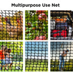 [10 X 15] Practice Golf Net For Training - Suitable For Hockey, Baseball Batting Cage Divider Net - Heavy Duty Golf Sports Netti