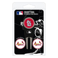 Team Golf Mlb St Louis Cardinals Divot Tool Pack With 3 Golf Ball Markers Divot Tool With 3 Golf Ball Markers Pack, Markers Are