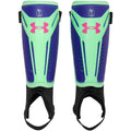 Ua Challenge Shin Guard Yth Black/Castle Rock L