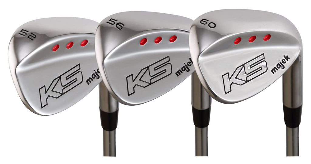 Majek Golf Petite Senior Ladies Wedge Set: 52? Gap Wedge (Gw), 56? Sand Wedge (Sw), 60? Lob Wedge (Lw) Ladies Flex (Petite - 5 T