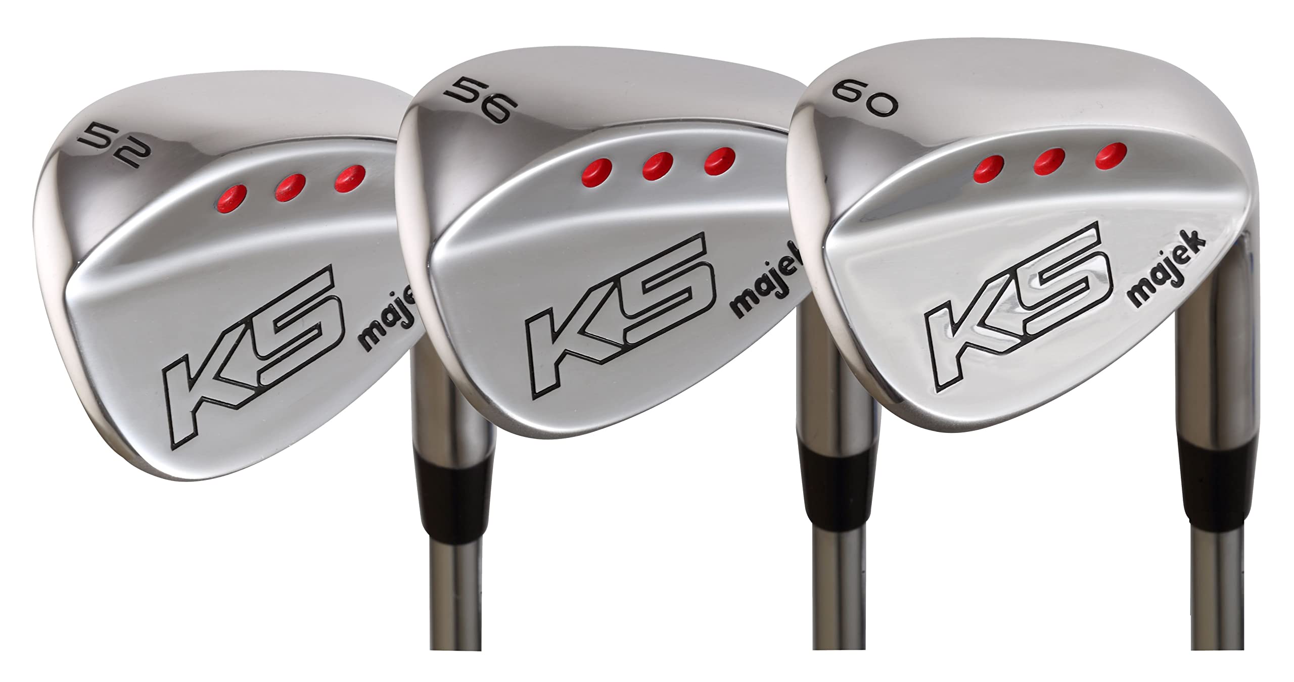Majek Golf Petite Senior Ladies Wedge Set: 52? Gap Wedge (Gw), 56? Sand Wedge (Sw), 60? Lob Wedge (Lw) Ladies Flex (Petite - 5 T