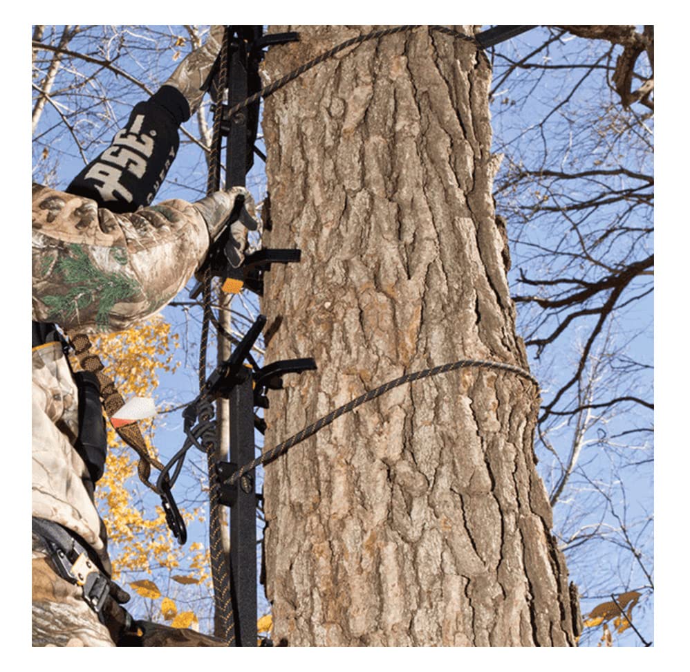 Muddy Outdoors Pro Aluminum Climbing Sticks Designed For Use On Crooked Or Straight Trees - 4-Pack - 12.5' Tall / 4 Sections / 2