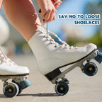 Shoe Lace Tightner Stainless Steel Plastic Hockey Skate Tightener Wire Sports Skate Key Tool Shoe Lace Puller Ice Roller Skate T