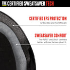 Triple Eight The Certified Sweatsaver Helmet For Skateboarding, Bmx, Roller Derby And Roller Skating, Independent, L/Xl
