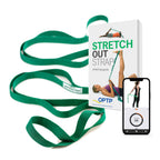 The Original Stretch Out Strap With Exercise Book - Made In The Usa By Optp - Top Choice Of Physical Therapists, Athletic Traine