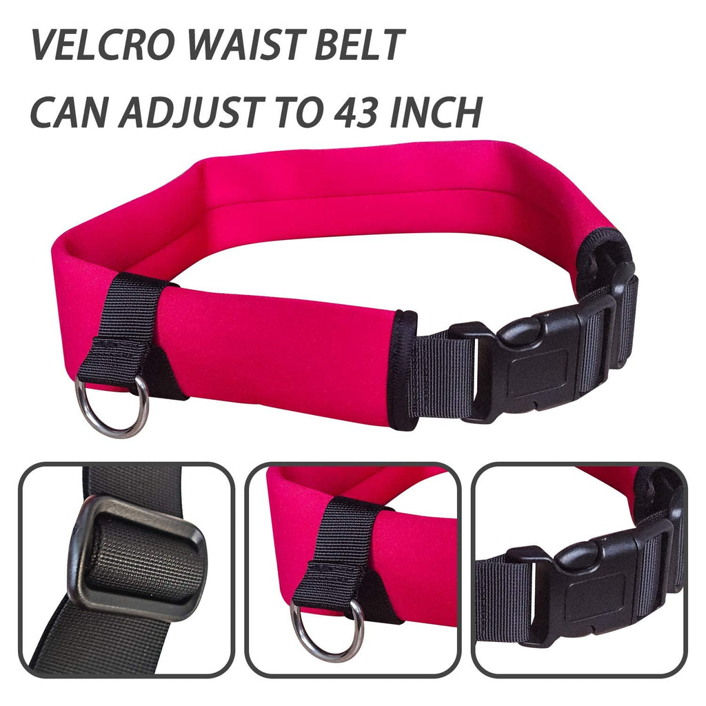 Uceder Swim Tether Stationary Swimming,Swim Resistance Belt, Swim Bungee Training Belt, Pool Swim Trainer Belt Harness,Great For