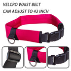 Uceder Swim Tether Stationary Swimming,Swim Resistance Belt, Swim Bungee Training Belt, Pool Swim Trainer Belt Harness,Great For