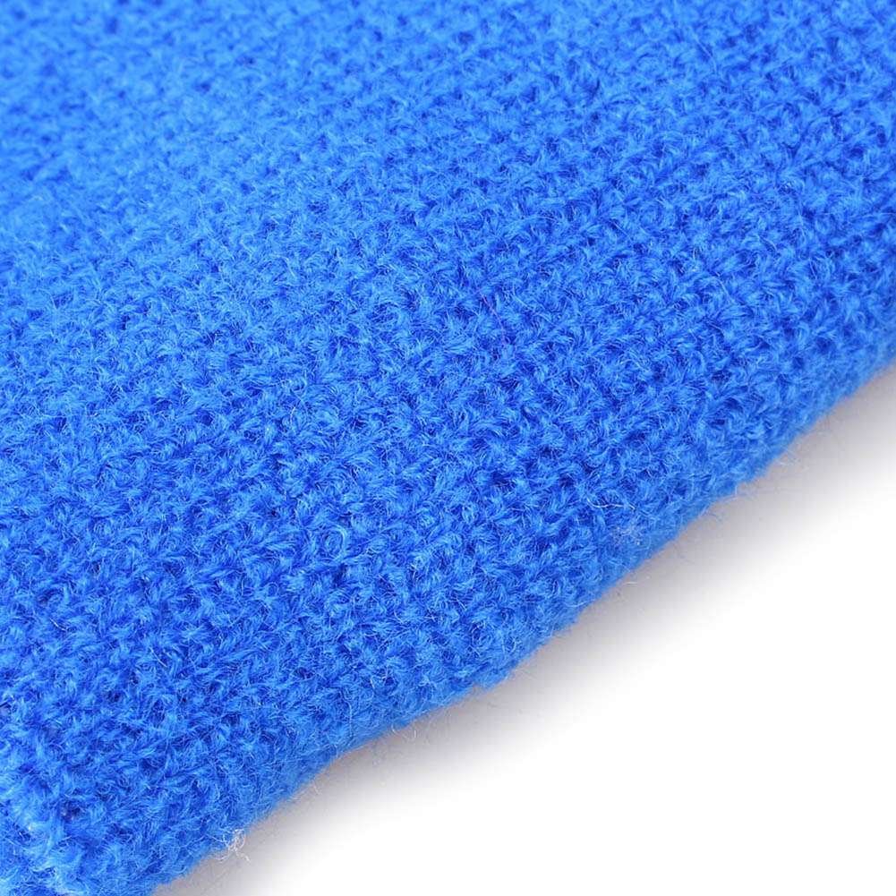 Mallofusa 10 Pack Colorful Sports Basketball Football Absorbent Wristband Sweatbands Party Outdoor Activity (Dark Blue)