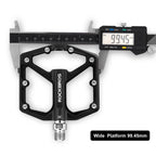 Rockbros Mountain Bike/Mtb Pedals Bicycle Flat Pedals Aluminum 9/16'' Sealed Bearing Lightweight Platform For Road Mountain Bmx