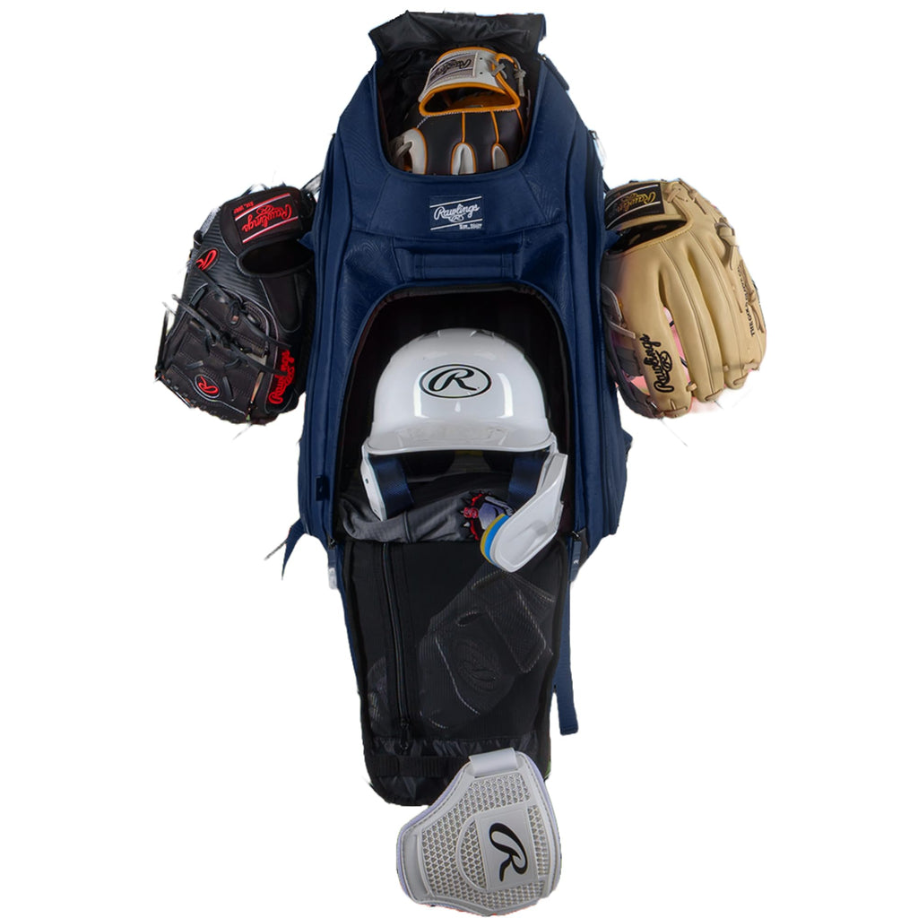 Rawlings | LEGION 2.0 Players Backpack | Baseball/Softball | NAVY