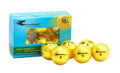 Chromax Metallic M5 Colored Golf Balls (Pack Of 6), Yellow