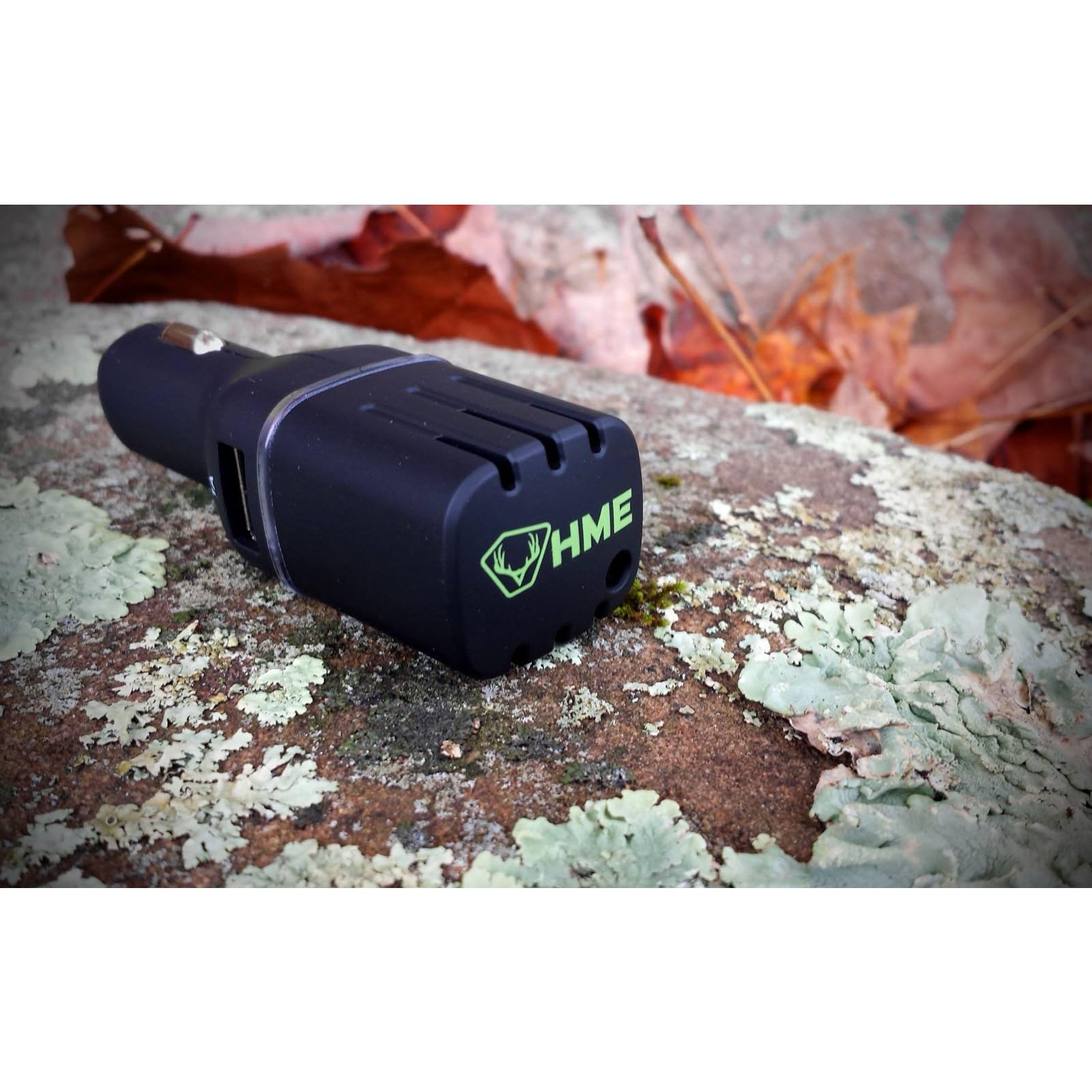 Hme Scent Slammer Car Air Purifier With Dual Usb Ports | Effective Compact Portable Dc Vehicle Dual Ozone Air Cleaner From Smell