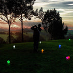 Crestgolf Glow In The Dark Golf Balls,Glow Golf Ball With 4 Light Sources Super Bright In Dark Light Up Led Golf Balls For Night