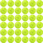 Yotiger Pickleball Balls, 36 Pack 40 Holes Outdoor Pickleball Balls Green Color, High Visibility And Bounce, Stylish And Durable