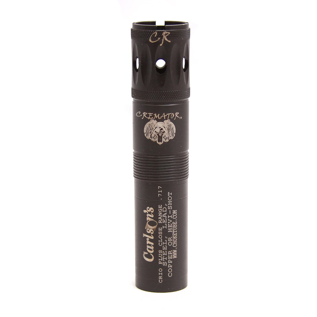 Carlson'S Choke Tubes 12 Gauge Compatible For Benelli Crio Plus [ Close Range | 0.717 Diameter ] Blued Steel | Cremator Ported W