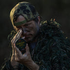 Arcturus 3-Color Camo Face Paint - Water & Sweat Resistant - Built-in Mirror for Easy Field Application
