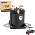 10L0L Golf Cart 48V Electric Solenoid Replacement for Club Car DS 1995-1997, 4 Terminal Solenoid Relay, OEM 101807001 0876 1118