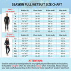 Mens 3Mm Shorty Wetsuit Womens, Neoprene Full Body Diving Suit Front Zip Diving Wetsuit Snorkeling Surfing (Women'S Fullsuit, X-