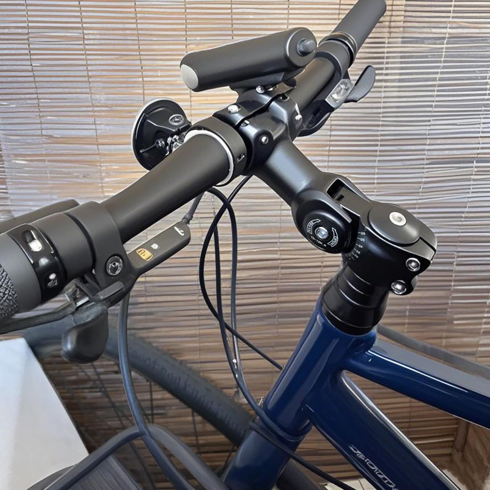 Triwonder Bike Stem 25.4 31.8 Adjustable 60 Degree 90Mm 110Mm 130Mm Bike Handlebar Extender Stem Riser Bicycle Handle Bar Extens