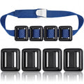 Tellegloww 4 Pcs Dive Weights Belt for Scuba Diving Coated Dive Weights Nylon Belt with Metal Quick Release Buckle for Free Divi