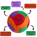 Safe Sport Gear Softy Volleyball - Super Soft Volleyball Designed For Pain-Free Play - Awesome Kids Volleyball With A Realistic