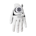 Footjoy Women'S Weathersof Prior Generation Golf Glove, White Medium/Large, Worn On Left Hand