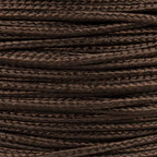 Paracord Planet Micro Paracord - Thin Braided Cord For Crafting, Fishing, And Diy Projects In 125 Ft Spools - Dark Brown