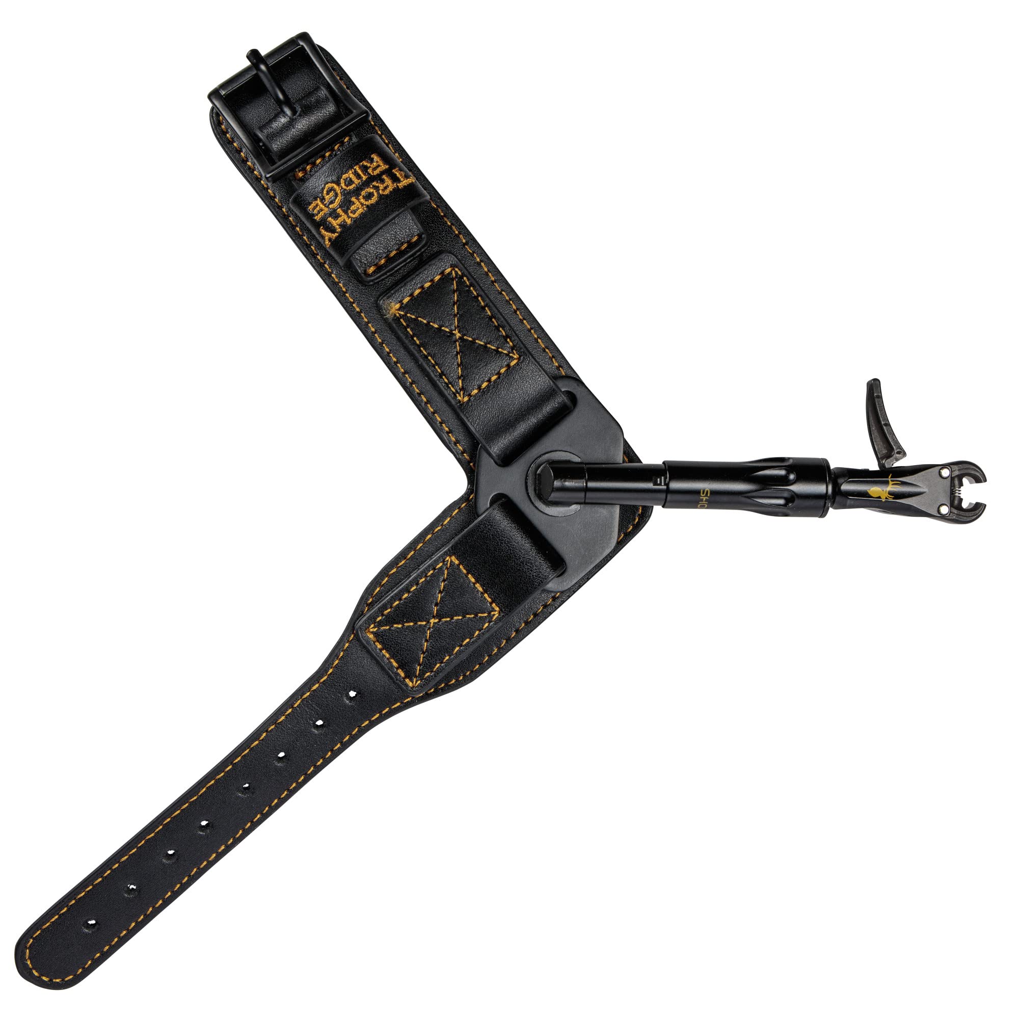 Trophy Ridge Shootout Compact Dual-Caliper Archery Bowhunting Release - 360 Swivel Arm, Adjustable Length, Trigger Travel Tuning