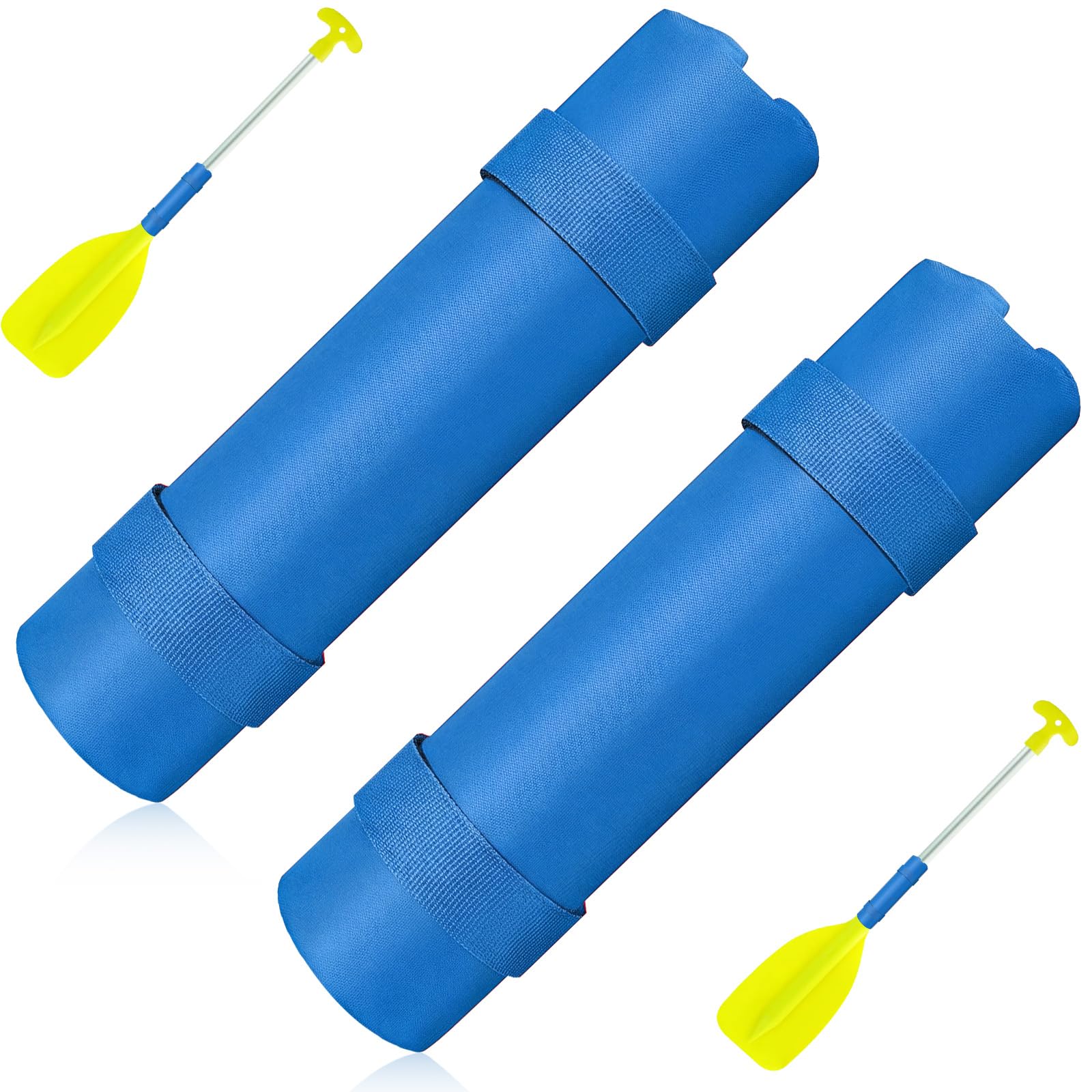 Deekin 4 Pack 2/4 Pack Paddle Float for Flotation Kayak Canoe Surf Paddleboarding Gifts - Prevent Paddle Sinking in Water (Sky B